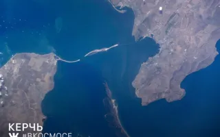 Крымские города-герои попали на космические снимки (фото)