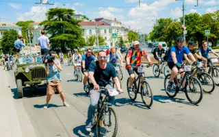 В Севастополе массовый велопробег собрал около тысячи велосипедистов (фото)