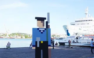 В Севастополе появились «пиксельные» офицеры — фото
