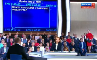 Вопросы без ответа: провокационные SMS в ходе «Прямой линии» Путина