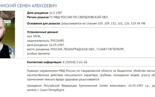 МВД предлагает миллион за помощь в розыске убийц и насильников (фото)