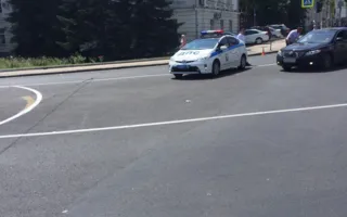 В Севастополе сбили мотоциклиста — центр встал в пробке (фото)