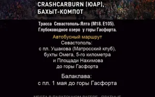 Программа байк-шоу «Русский реактор» в Севастополе