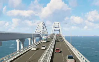 Крымский мост представили в новой 3D-модели (видео, фото)