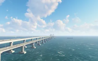 Крымский мост представили в новой 3D-модели (видео, фото)