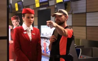 В симферопольском аэропорту прошли съемки фильма «Каникулы президента»