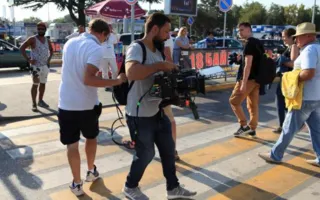 В симферопольском аэропорту прошли съемки фильма «Каникулы президента»