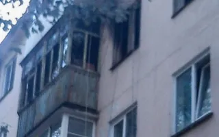 В Керчи загорелись две квартиры многоэтажного дома (фото)