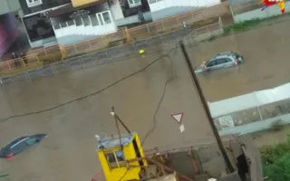 Потоп в Красноярске: дороги перекрыты, в городе ввели режим ЧС (фото, видео)