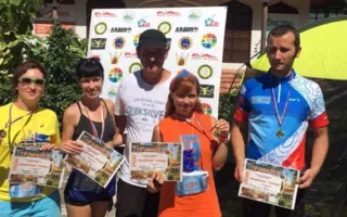 Крымчане победили в забеге по природному рельефу (фото)