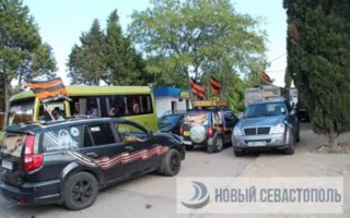 Автомобильный крестный ход «Большая Россия» прибыл в Херсонес (фото)