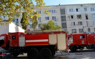 В севастопольском общежитии предотвратили масштабный пожар (фото)