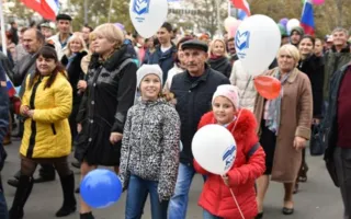День народного единства в Крыму: флешмобы, концерты и шествия(фото, видео)