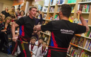 Спортивный праздник в «Атриуме» — презентация клуба боевых искусств «Тэгук»