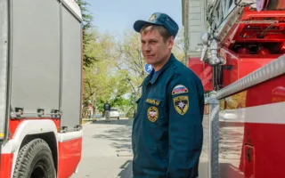 На площади Нахимова продемонстрировали пожарную технику 