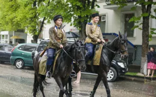 В Севастополе состоялся традиционный парад военно-исторических клубов