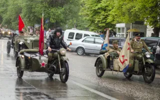 В Севастополе состоялся традиционный парад военно-исторических клубов
