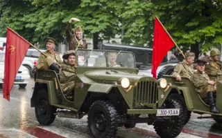 В Севастополе состоялся традиционный парад военно-исторических клубов