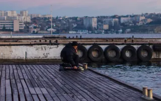 Зимний севастопольский рассвет. Фоторепортаж