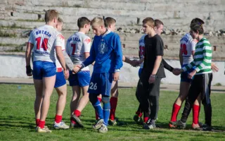 Турнир по регби для новичков проходит в Севастополе
