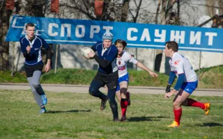 Турнир по регби для новичков проходит в Севастополе