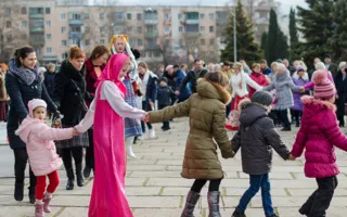 Весёлыми народными гуляниями отметили Рождество в КИЦ