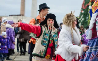 Весёлыми народными гуляниями отметили Рождество в КИЦ