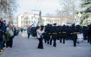 Марш-парад в честь Дня защитника Отечества состоялся в Севастополе