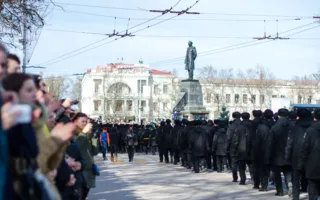 Марш-парад в честь Дня защитника Отечества состоялся в Севастополе