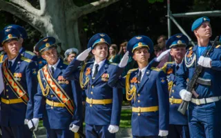 Парад Победы состоялся в Севастополе. Фоторепортаж