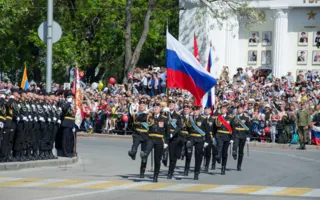 Парад Победы состоялся в Севастополе. Фоторепортаж