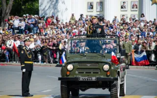 Парад Победы состоялся в Севастополе. Фоторепортаж