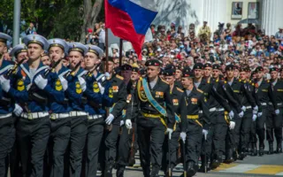 Парад Победы состоялся в Севастополе. Фоторепортаж