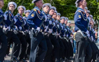 Парад Победы состоялся в Севастополе. Фоторепортаж