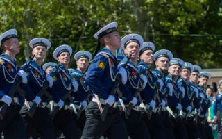 Парад Победы состоялся в Севастополе. Фоторепортаж