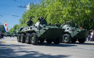 Парад Победы состоялся в Севастополе. Фоторепортаж