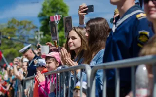 Парад Победы состоялся в Севастополе. Фоторепортаж