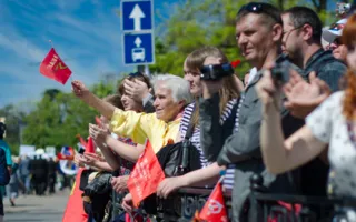 Парад Победы состоялся в Севастополе. Фоторепортаж
