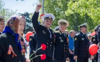 Парад Победы состоялся в Севастополе. Фоторепортаж