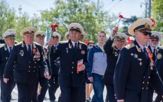 Парад Победы состоялся в Севастополе. Фоторепортаж