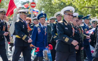 Парад Победы состоялся в Севастополе. Фоторепортаж