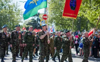 Парад Победы состоялся в Севастополе. Фоторепортаж