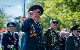 Парад Победы состоялся в Севастополе. Фоторепортаж