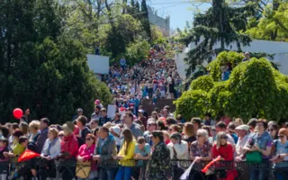 Парад Победы состоялся в Севастополе. Фоторепортаж