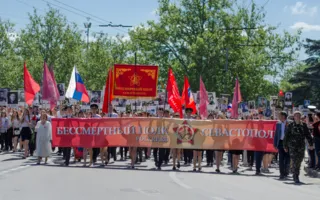 Парад Победы состоялся в Севастополе. Фоторепортаж