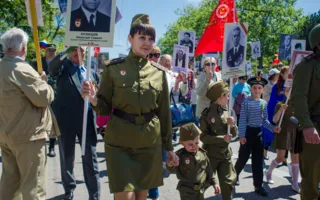 Парад Победы состоялся в Севастополе. Фоторепортаж