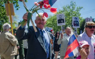Парад Победы состоялся в Севастополе. Фоторепортаж