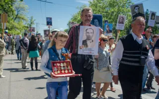 Парад Победы состоялся в Севастополе. Фоторепортаж