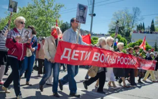 Парад Победы состоялся в Севастополе. Фоторепортаж