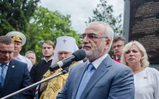 Памятник Греческому легиону установили в Севастополе